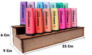 Organizador de Papleria, Plumones y Marcadores MDF – Varios Modelos
