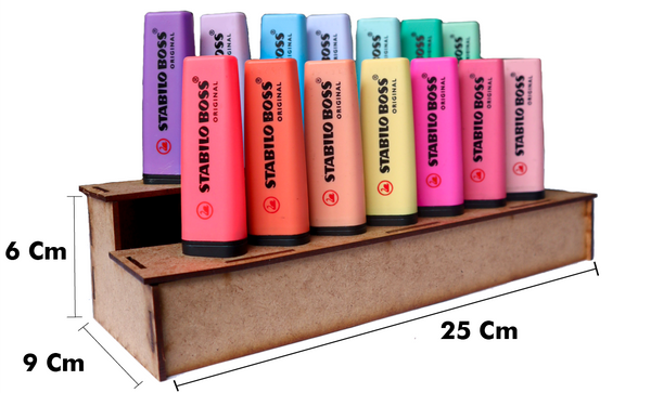 Organizador de Papleria, Plumones y Marcadores MDF – Varios Modelos