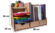 Organizador de Papleria, Plumones y Marcadores MDF – Varios Modelos