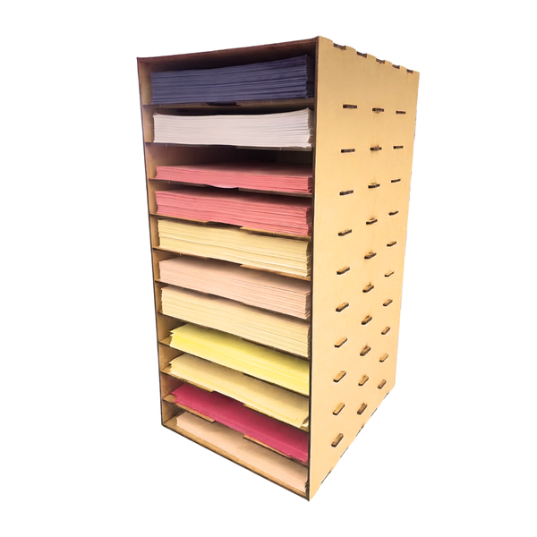 Organizador de Hojas MDF Armable para Carta y Oficio – Varios Modelos