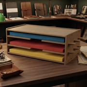 Organizador de Cartulinas MDF Armable