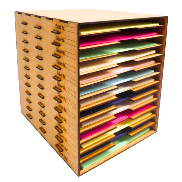 Organizador de Hojas MDF Armable para Carta y Oficio – Varios Modelos