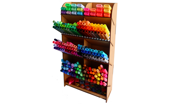 Organizador de Papleria, Plumones y Marcadores MDF – Varios Modelos