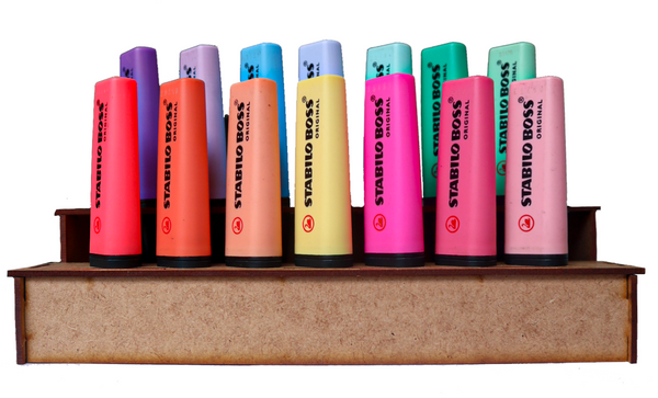 Organizador de Papleria, Plumones y Marcadores MDF – Varios Modelos