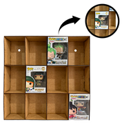 Exhibidor Organizador para Funko Pop MDF – 9 Espacios