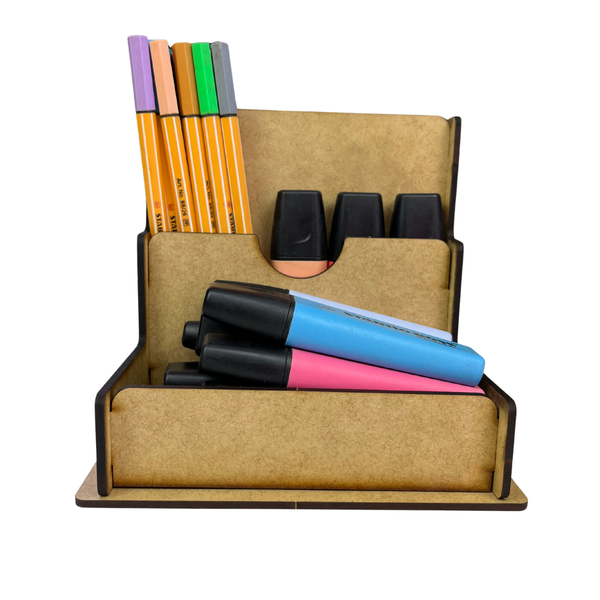 Organizador de Papleria, Plumones y Marcadores MDF – Varios Modelos