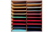 Organizador de Hojas MDF Armable para Carta y Oficio – Varios Modelos