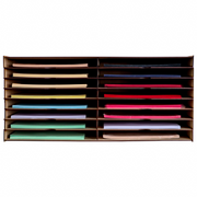 Organizador de Hojas Tabloide 13x19in MDF – varios modelos