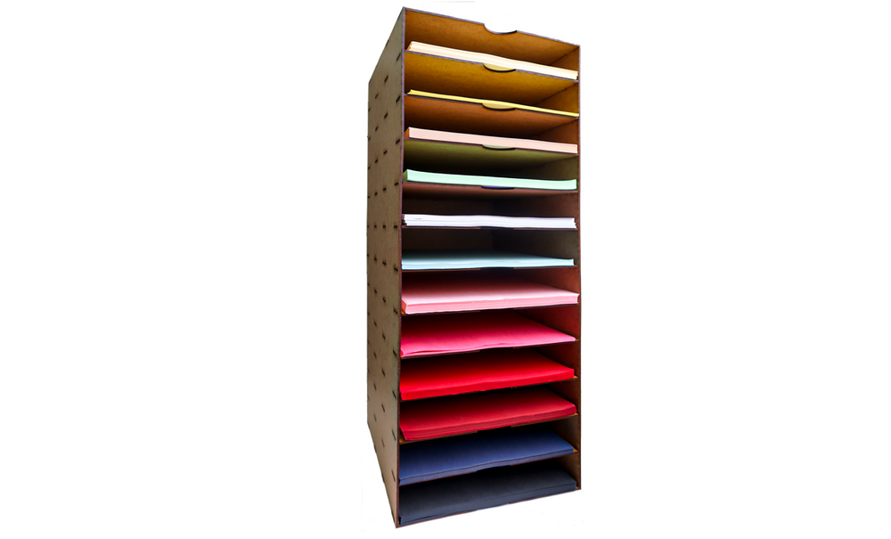 Organizador de Hojas MDF Armable para Carta y Oficio – Varios Modelos
