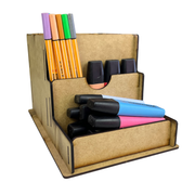 Organizador de Papleria, Plumones y Marcadores MDF – Varios Modelos