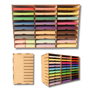 Organizador de Hojas MDF Armable para Carta y Oficio – Varios Modelos