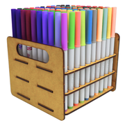 Organizador de Papleria, Plumones y Marcadores MDF – Varios Modelos