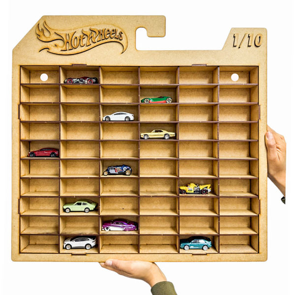 Exhibidor Organizador PARA Hot Wheels 1:64 – Varios Modelos
