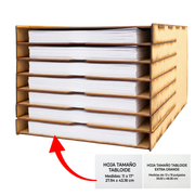 Organizador de Hojas Tabloide 13x19in MDF – varios modelos