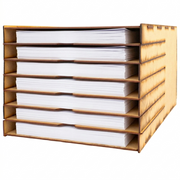 Organizador de Hojas Tabloide 13x19in MDF – varios modelos